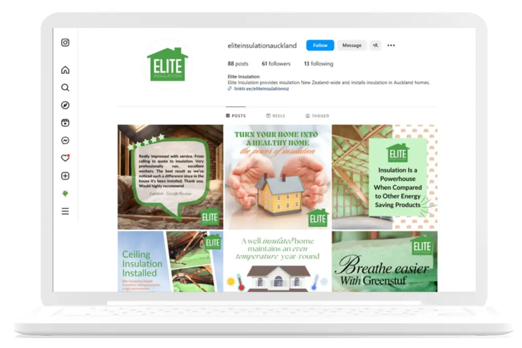 Elite Insulation Project Seven Social Media Management