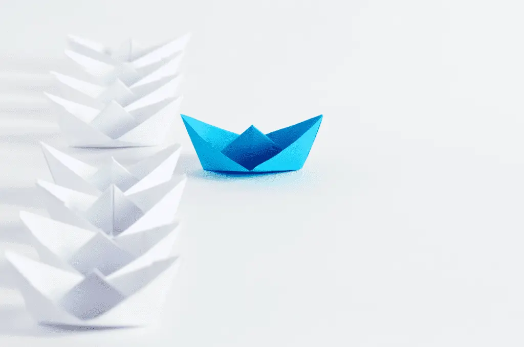 blue ship