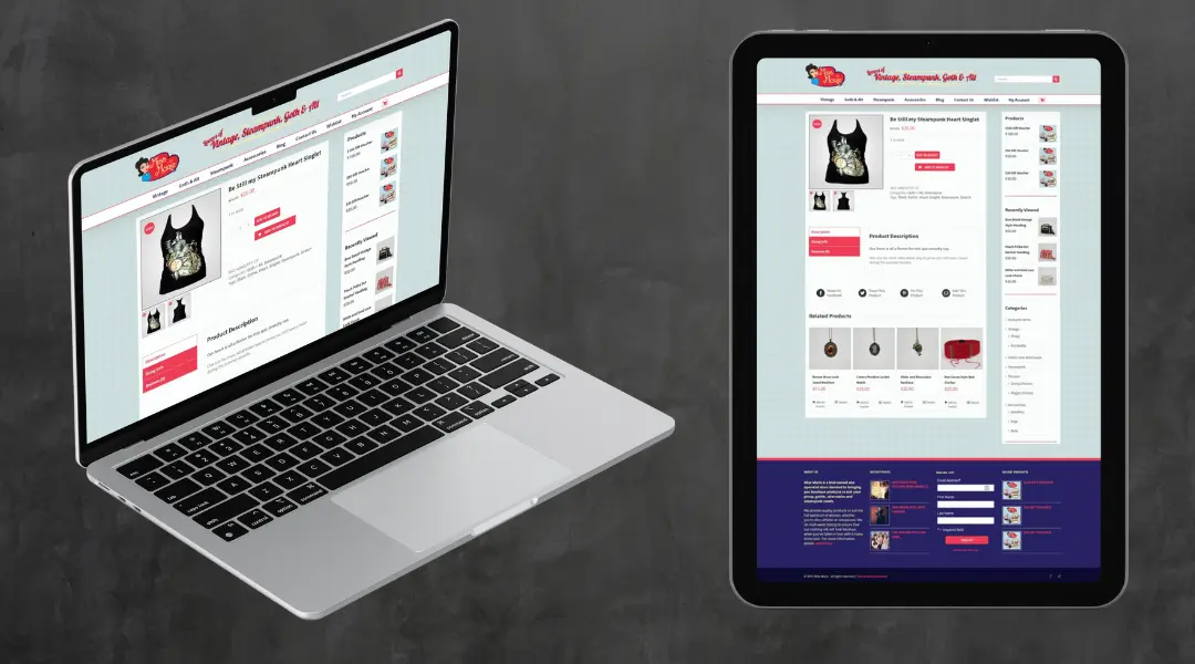 Miss Marie individual product page